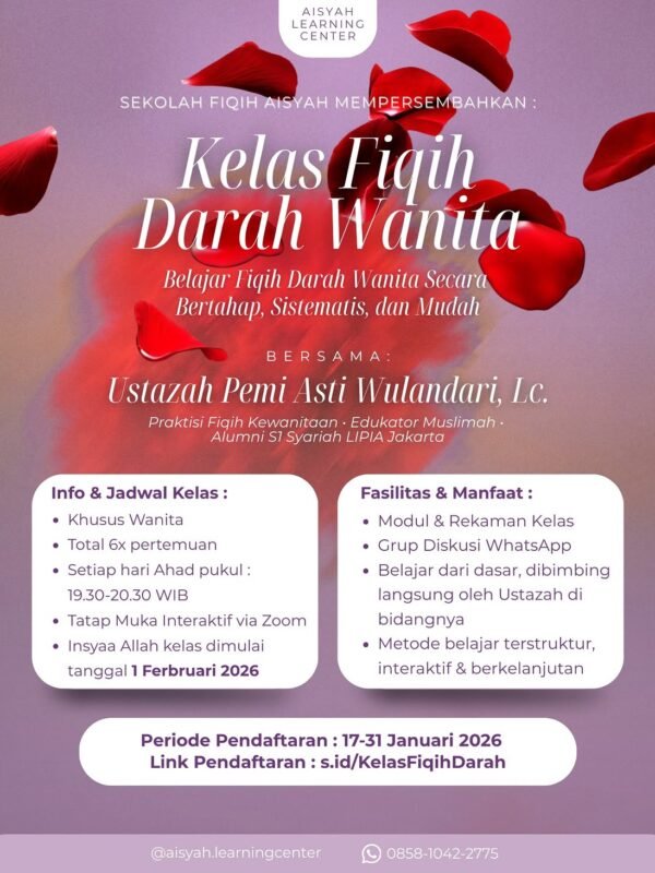 Kelas Fiqih Darah Wanita